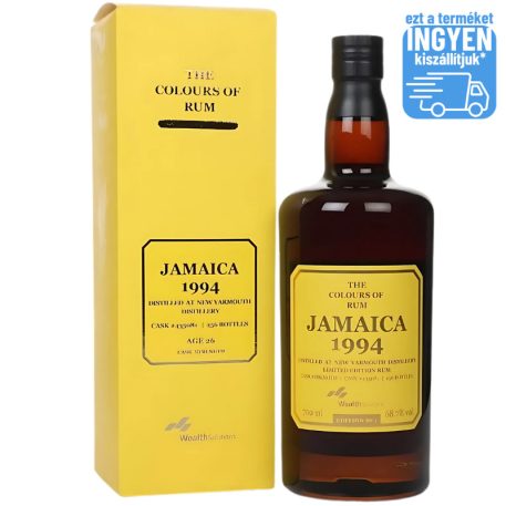 The Colours Of Rum Jamaica 1 New Yarmouth 1994 (68,7%) 0,7l díszdobozos