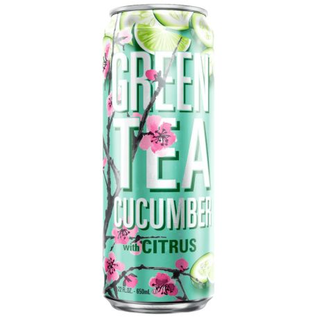 AriZona Green Tea Cucumber with Citrus 0,65l uborka és citrus
