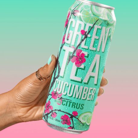 AriZona Green Tea Cucumber with Citrus 0,65l uborka és citrus