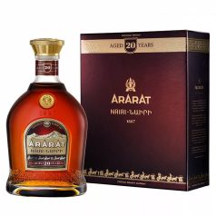 Ararat Nairi Brandy 20 éves Díszdobozos 0,7l (40%)