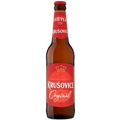 Krusovice Svetlé Üveges Sör 0,5l